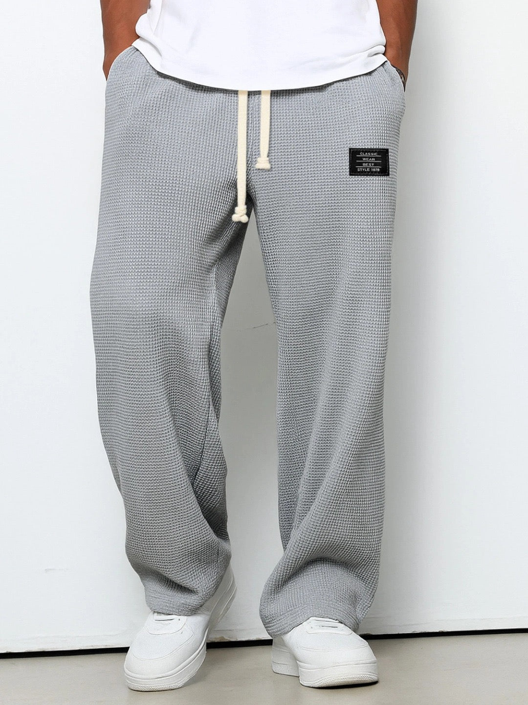 SAMUEL | PANTALONES ANCHOS CON CINTURA AJUSTABLE