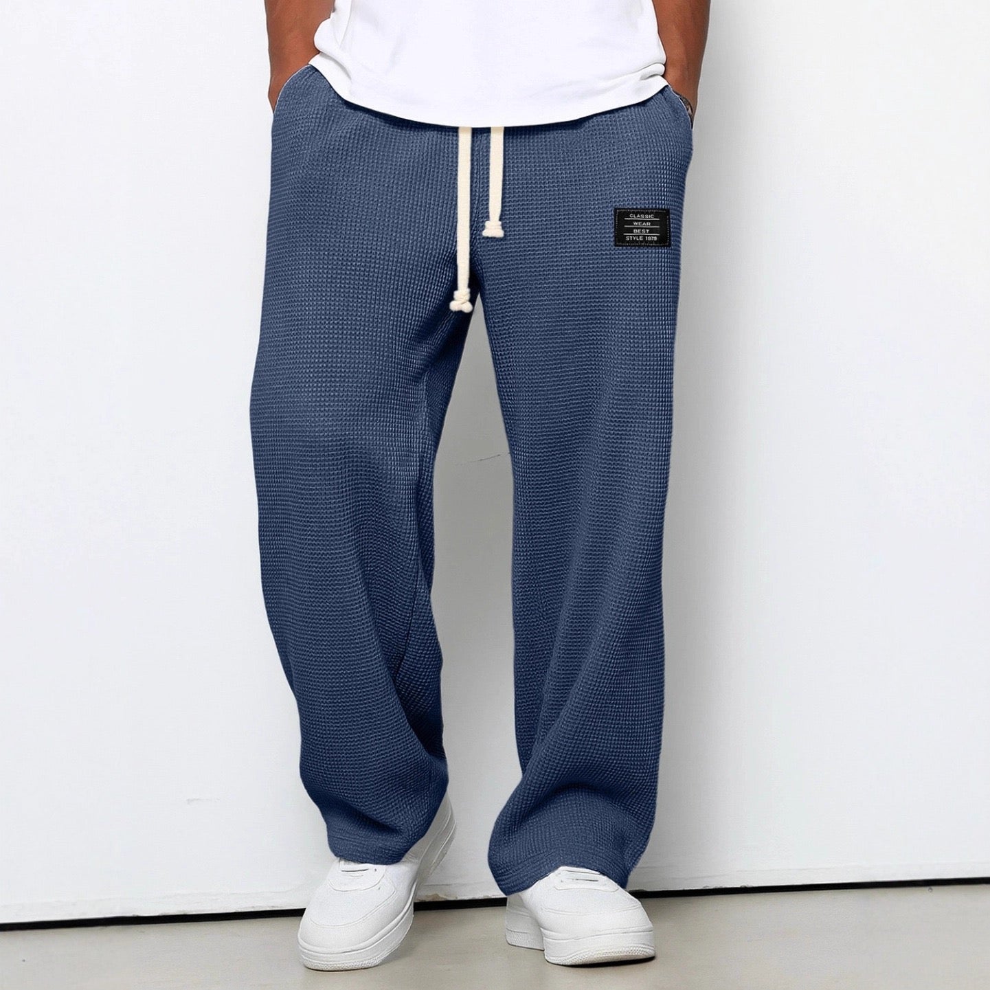 SAMUEL | PANTALONES ANCHOS CON CINTURA AJUSTABLE