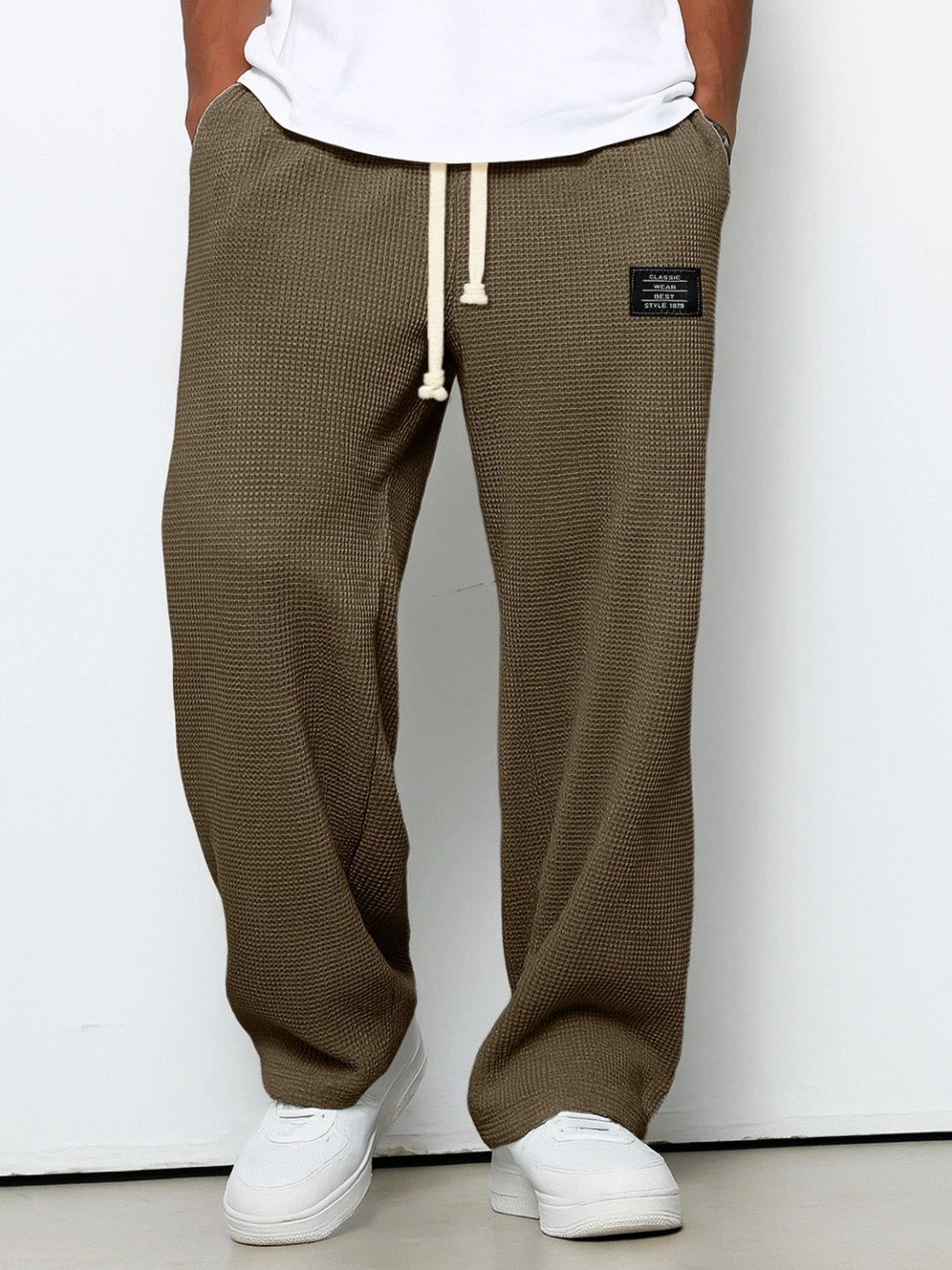 SAMUEL | PANTALONES ANCHOS CON CINTURA AJUSTABLE