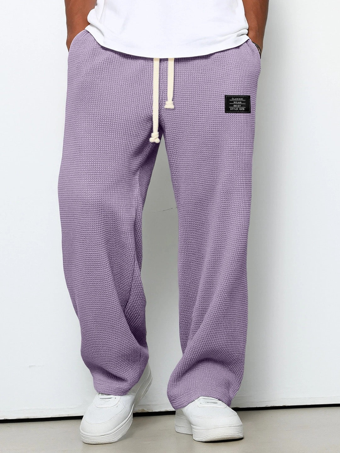 SAMUEL | PANTALONES ANCHOS CON CINTURA AJUSTABLE