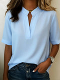 Lucía | Camisa de manga corta de corte holgado